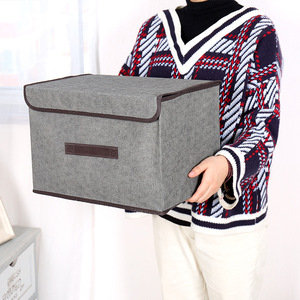 Hộp Đựng Đồ Chơi Bằng Vải Không Dệt Gấp Gọn Cần Thiết Hàng Ngày Cho Quần Áo - Product Image 4