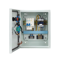 Boîtier de distribution MCB 220V 2.2KW pour panneau de commande de pompe à moteur, avec disjoncteur différentiel (RCBO) et contacteur AC, pour extérieur