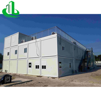 Huahui Bonne qualité 20FT Ready Made Container House Immeuble de bureaux et main-d 'œuvre Dortoir Utilisation personnalisée Flat Pack House Container