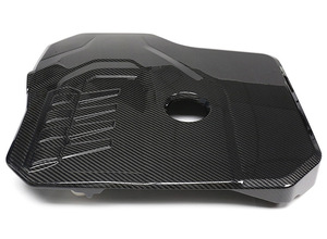 Accessoires de moteur automobile adaptés à <span class=keywords><strong>Toyota</strong></span> <span class=keywords><strong>SUPRA</strong></span>/BMW G20 G30 G05 2.0T couvercle de capot moteur en Fiber de carbone sec - Product Image 3