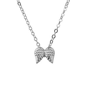 สร้อยคอแฟชั่นทำจากโลหะชุบด้วยไฟฟ้ามีปีกนางฟ้าเครื่องประดับ3D เป็นมิตรต่อสิ่งแวดล้อม - Product Image 3