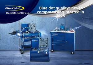 Armoire à roulettes bleue mate certifiée ISO9001, boîte à outils personnalisable pour <span class=keywords><strong>garage</strong></span> de mécanicien, revêtement <span class=keywords><strong>en</strong></span> poudre - Product Image 5