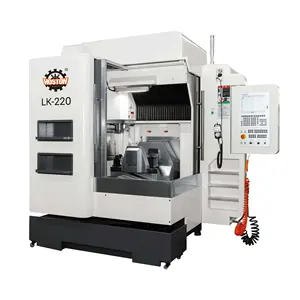 Bán buôn CNC 5 trục trung tâm gia công lk220 5 trục trung tâm gia công CNC được sử dụng để chế biến tất cả các loại bộ phận kim loại