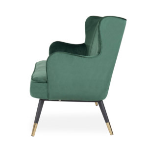 Semplicità mobili soggiorno interni moderno verde trapuntato divano componibile in tessuto tre posti - Product Image 3