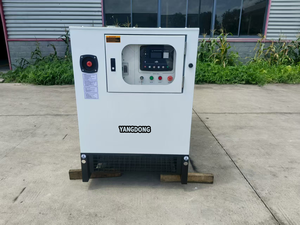 Générateur diesel silencieux 25 kVA 20 kW refroidi par <span class=keywords><strong>eau</strong></span>, enceinte insonorisée, centrale électrique industrielle - Product Image 3