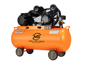 Compresseur d'air à piston alternatif miniature lubrifié à l'huile 750W 1HP 30L Alimentation CA Silencieux Portable Industriel Refroidi par air