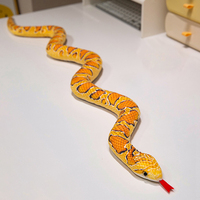 Peluche serpent douce peluche personnalisée Nouvelle simulation d'animal Grande peluche serpent