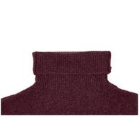 Suéter sin Mangas con Cuello Alto para Mujer, Corte Regular, Algodón Suave, 100% Algodón, Delgado, para Otoño, Antiarrugas