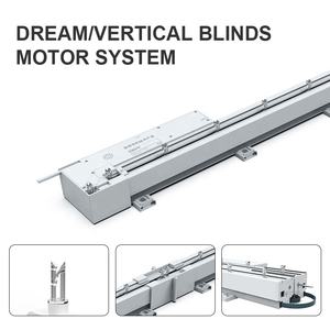 ستائر عمودية آلية بسيطة وحالمة عالية الجودة بتصميم عصري للمكاتب وغرف النوم وغرف المعيشة الإلكترونية - Product Image 5