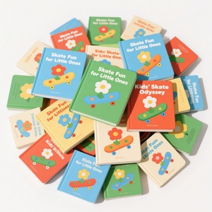Low MOQ Board Book Printing for Kids Sturdy Pages Montessori Learning Interactive Design With Logo - Product Image 1