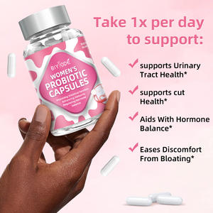 OEM ODM Custom Private Label Suplemento Fabricante Mulheres cápsulas probióticas - Product Image 3