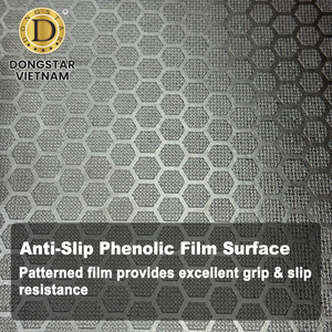 Vietnam Hexagon Anti-Slip Plywood 18mm WBP Waterproof Film Faced Plywood for Vehicle <b>Flooring</b> - Product Image 2