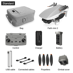 Đức Tin Mini 2 Drone Với 4K Máy Ảnh Động Cơ Không Chổi Than <span class=keywords><strong>3</strong></span> Trục Gimbal <span class=keywords><strong>RC</strong></span> 3Km Dài Khoảng Cách Drone 28 Phút Đức Tin Mini 2 Drone - Product Image 2