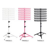 Support de Présentation pour Extensions Capillaires Réglable en Hauteur – Séparateur et Organisateur de Cheveux – Présentoir pour Tresses – Offre Spéciale