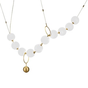 <span class=keywords><strong>Lustre</strong></span> suspendu moderne pour intérieur, style nordique, luxe, <span class=keywords><strong>boule</strong></span> de <span class=keywords><strong>verre</strong></span> - Product Image 5