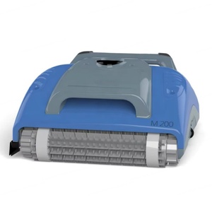 Robot Limpiafondos M200 para Piscinas Residenciales Pequeñas de hasta 10 Metros, Doble Cepillado para Pisos y Paredes, Cable Anti-Enredos - Product Image 5