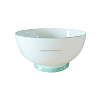 Bols à soupe en porcelaine européenne de haute qualité, écologiques, résistants à la chaleur et au lave-vaisselle, adaptés au four, pour la cuisine et la restauration (vente en gros)