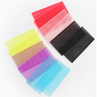 Bande de fixation colorée Accessoires pour cheveux en nylon Pinces à cheveux Logo personnalisé Crochet et boucle