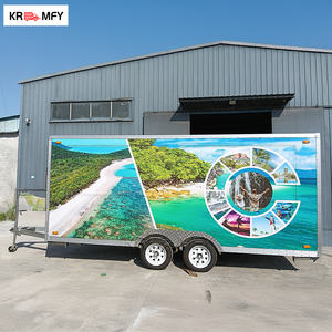 Remolque de Comida Económico de Fibra de Vidrio con Horno para Pizza, Totalmente Equipado, Cocina Móvil Remolcable para Servicio de Comida Rápida y Aperitivos - Product Image 2