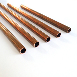 Tube en cuivre pur poli à tempérament doux ASTM AISI JIS DIN En, tube rond droit en cuivre - Product Image 1