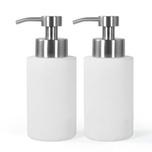 Distributeur de savon en acier inoxydable par sublimation de 550 ml, bouteille rechargeable portable pour voyage, maison, salle de bain, multi-usages - Product Image 5