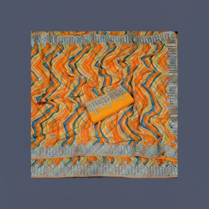 Última colección 100%, blusa bordada de Sari de diseñador de lino de seda, ropa de boda india tradicional de alta calidad para fiestas - Product Image 1