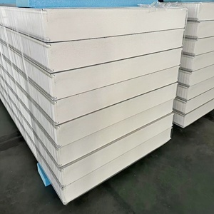 100mm 120mm cách điện PU/<span class=keywords><strong>PIR</strong></span> Sandwich tường/mái tấm cho khách sạn phòng lạnh cho mái/tường cách nhiệt - Product Image 4