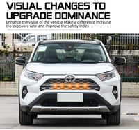 Feux de signalisation de calandre avant à LED TGZ pour Toyota RAV4 Rongfang XA50 2020-2024, pièce de rechange pour feux de calandre