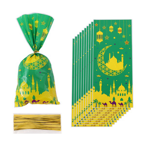 Sacs en cellophane bon marché pour le Ramadan Kareem Goodie Sacs cadeaux pour la décoration de fête - Product Image 4