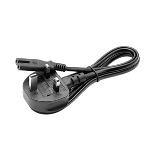 <span class=keywords><strong>Cable</strong></span> de Alimentación con Enchufe Británico a C7 (Figura 8), BS 1363, <span class=keywords><strong>Cable</strong></span> de CA de Cobre Negro, 13A 250V - Product Image 3