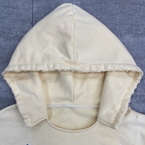 Fabricantes de Ropa Personalizada, Sudadera con Cuello de Felpa Francesa, Impresión DTG, Capucha Desgastada, Efecto Deslavado al Sol, Capucha Corta con Lavado Ácido - Product Image 4