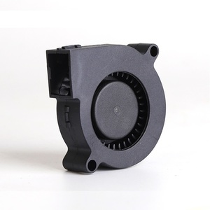 Chịu nhiệt độ cao 5cm 50x15 mét 12/24V công nghiệp quạt ly tâm 5015 Mini DC tuabin Blower - Product Image 1