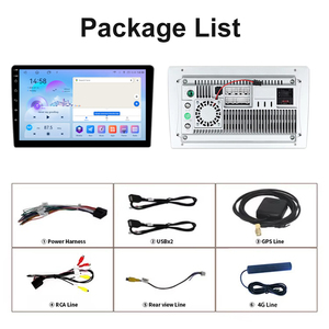 最新ユニバーサル<span class=keywords><strong>Android</strong></span>カーラジオQLEDスクリーン8コア4G DSP <span class=keywords><strong>GPS</strong></span>ナビゲーションCarPlay自動マルチメディアプレーヤーRGB機能TS10S - Product Image 2