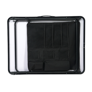 Kim loại cầm tay đồ gỗ ngoài trời MDF gấp bảng với đệm không thấm nước cho cắm trại vườn công viên sân khách sạn - Product Image 4