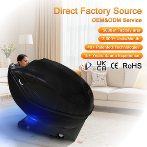 Cabine de sauna acrylique professionnelle Guangyang avec capsule de <span class=keywords><strong>spa</strong></span> à 14 lumières rouges pour la récupération musculaire et la relaxation - Product Image 1