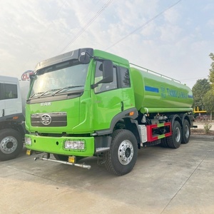 Precio de Fábrica, Camión Cisterna de Agua FAW 6X4 de 18, 20 y 25 Toneladas, Camión Cisterna con Aspersor de Agua en Venta - Product Image 1