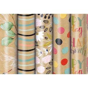 ZOEWIE Geschenkpapier Urban Nature 200x70cm 60g/m² folienfrei - Product Image 1