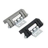 Charnière de porte cachée noire cachée pour boîtier de commande en acier inoxydable Rittal Cabinet