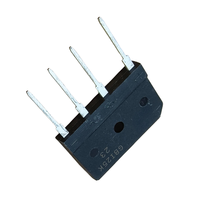 Redresseur en pont GBI25K monophasé 25A 1000V, diode redresseuse en silicium à pont plat GBI-25K pour alimentation industrielle