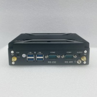 J6412 2LAN 6USB 2COM HDMI WIFI VGA DC12V WIFI Fanless Industrial Nano PC Box