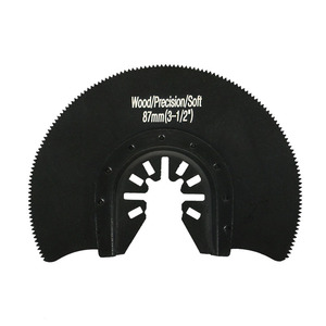 88mm Woodworking Oscillating Saw Blade Semi-circular Saw Blade Swing Type Multi-function Blades Power Tool - Product Image 1