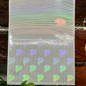 Bolsas de Maquillaje con Holograma Personalizado, Etiqueta Adhesiva Numerada con Logotipo Holográfico 3D Anti-Robo para Tarjetas de Identificación Universitarias - Product Image 1