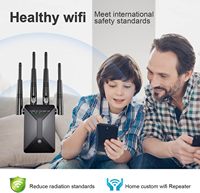 Xindaba Wi-fi portátil Tp Link 2,4g 5g Wifi enrutadores inalámbricos Boosters Router Wifi repetidor 1200Mbps extensor Booster