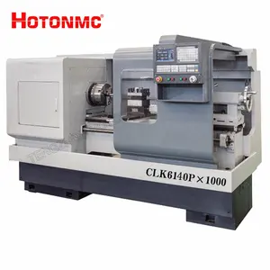 HOTONMC CNC Mesin Bubut Produsen Datar dan Miring Tidur Mesin CNC 6132 6432 6140 6150 CK36 CK40 CK50 450Mm untuk 3000Mm