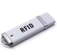 Lector de Tarjetas RFID Mini USB Plug and Play, Sin Controlador, 125kHz 13.56MHz para Android y PC