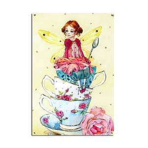 Decoración Acogedora para Ventana, Pintura sobre Hierro con Diseño <span class=keywords><strong>de</strong></span> Flores, Frutas y Pirámides 'Dale al <span class=keywords><strong>Alma</strong></span> un Rayo <span class=keywords><strong>de</strong></span> Sol', Decoración <span class=keywords><strong>de</strong></span> Pared para Sala <span class=keywords><strong>de</strong></span> Estar - Product Image 5