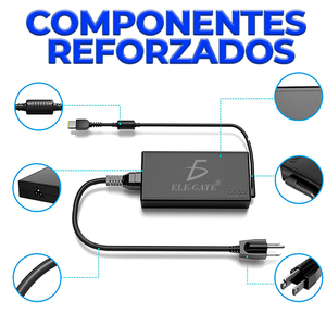 Chargeur pour ordinateur portable Ele-Gate 300W avec embout USB jaune pour ordinateur portable - Product Image 3