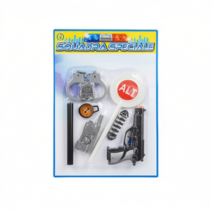 Set de Juego de Rol de Policía Squadra Speciale con Esposas, Bastón y Pistola de Juguete para Niños de 3+ Años, Temática de las Fuerzas del Orden Urbano - Product Image 2