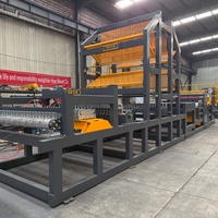 Machine de soudage de haute précision à commande PLC pour grillage en acier inoxydable pour enclos à poulets, avec nombre de mailles réglable et utilisation facile