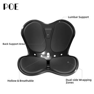 <span class=keywords><strong>Corrector</strong></span> <span class=keywords><strong>de</strong></span> Postura Ergonómico para Silla <span class=keywords><strong>de</strong></span> Oficina, 100% Poliéster, Lavable, Soporte Lumbar, Cojín <span class=keywords><strong>de</strong></span> Asiento Extraíble y Lavable para Automóvil - Product Image 4